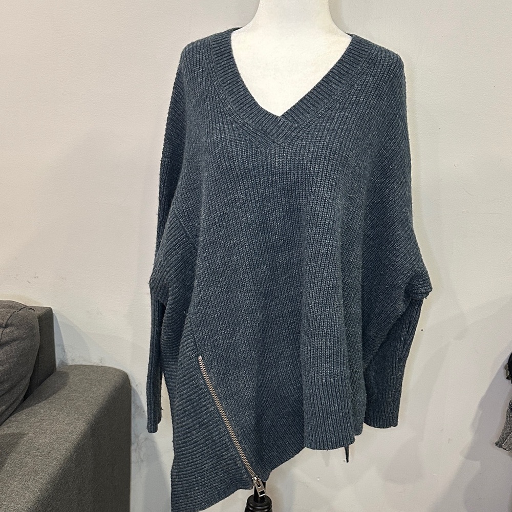 All‎ Saints Oversized Able Zip Jumper